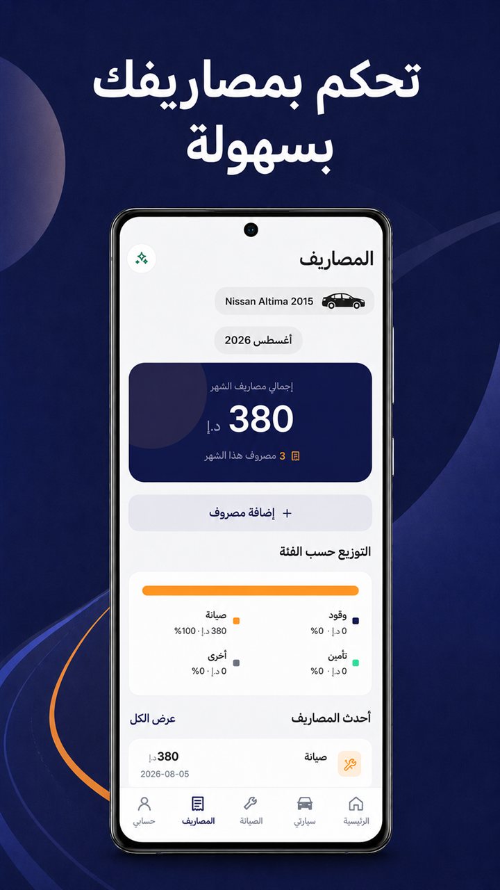 المصاريف: إجمالي الشهر والتوزيع حسب الفئة وأحدث المصاريف